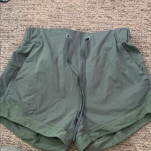 Lululemon Green Casual Hiking Shorts